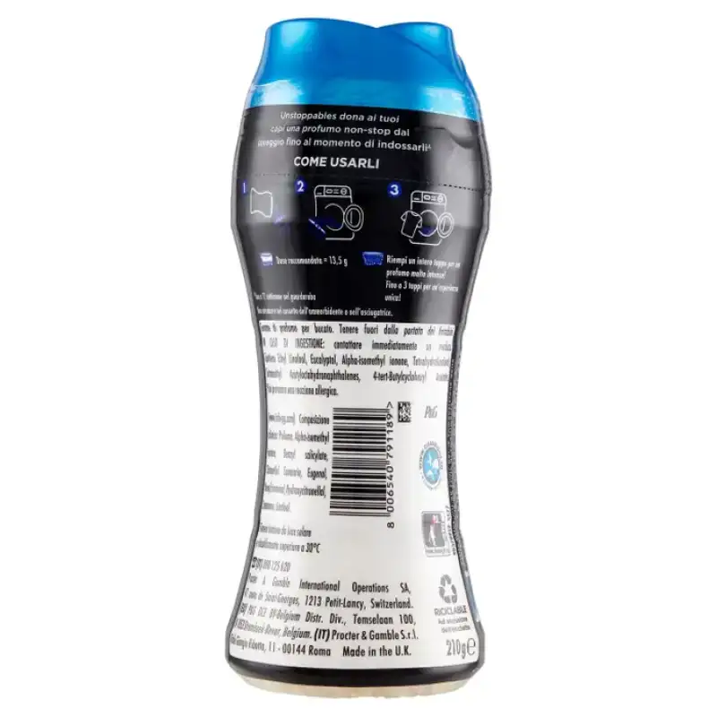 Lenor Unstoppables Parfum rufe Dash 210 g Bax 6 buc.
